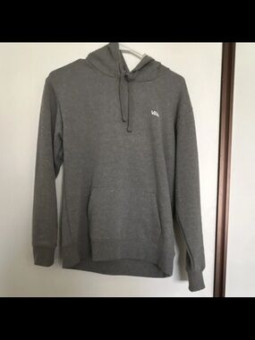 Vans Gray Pullover Hoodie with Subtle Logo